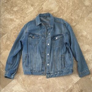 Women’s Blue Denim Jacket Topshop
